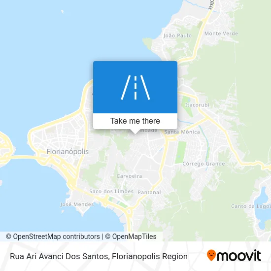 Rua Ari Avanci Dos Santos map