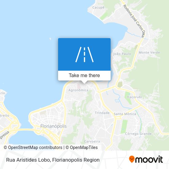 Rua Aristides Lobo map