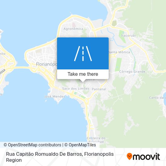 Rua Capitão Romualdo De Barros map