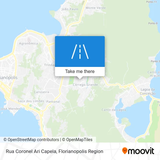 Rua Coronel Ari Capela map