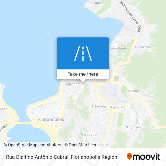 Rua Dialtino Antônio Cabral map