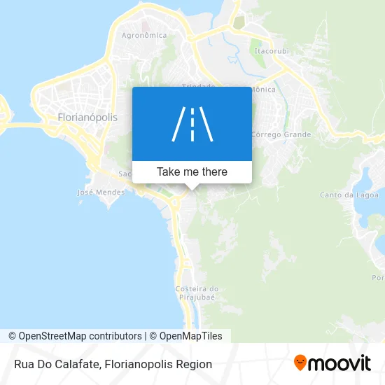 Rua Do Calafate map