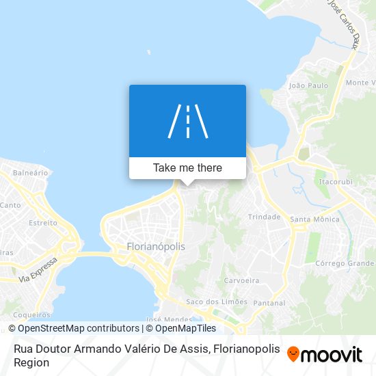 Rua Doutor Armando Valério De Assis map