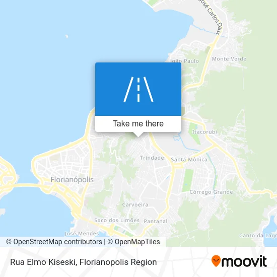 Rua Elmo Kiseski map