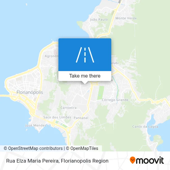 Rua Elza Maria Pereira map