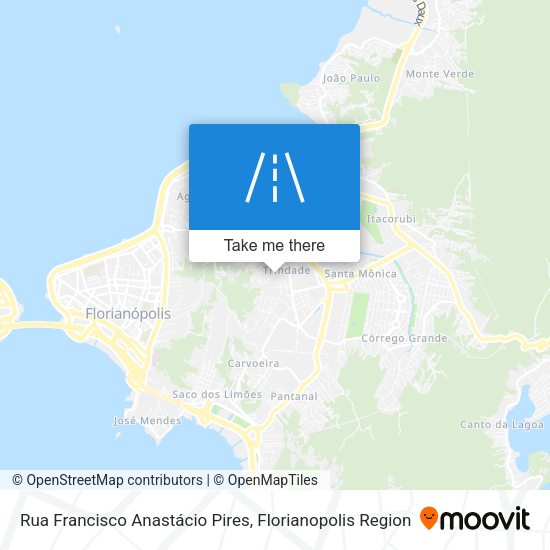Rua Francisco Anastácio Pires map