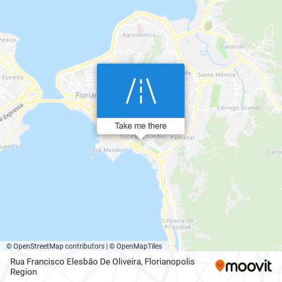 Rua Francisco Elesbão De Oliveira map