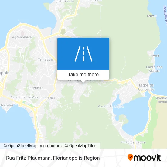 Rua Fritz Plaumann map