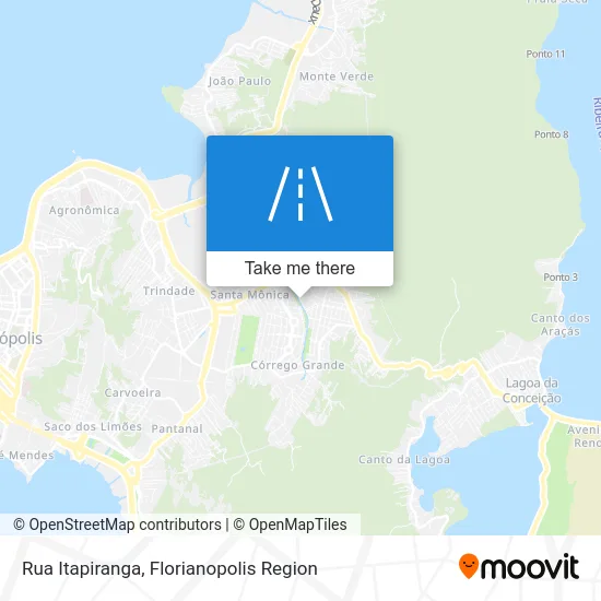 Rua Itapiranga map
