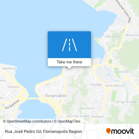 Rua José Pedro Gil map