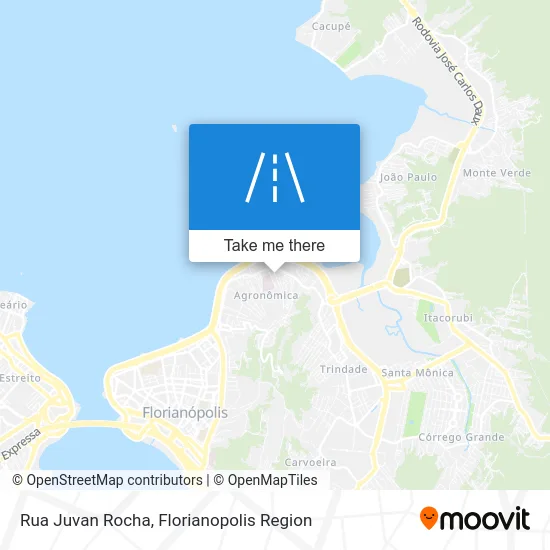 Rua Juvan Rocha map