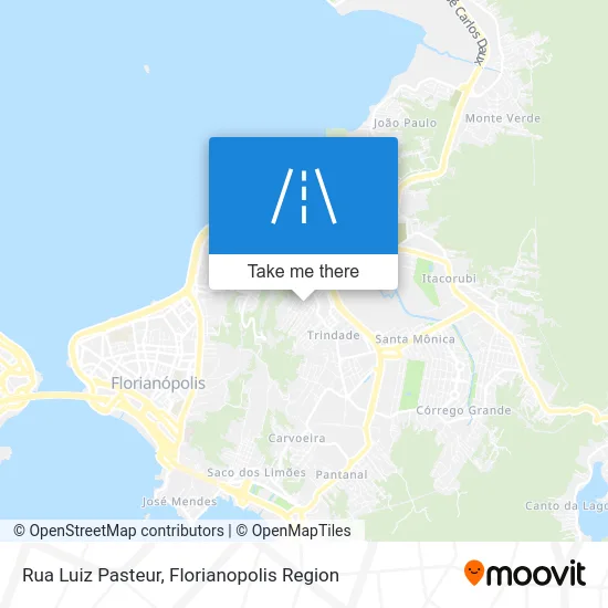 Rua Luiz Pasteur map