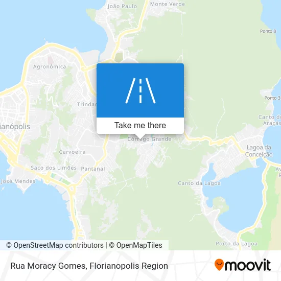 Rua Moracy Gomes map