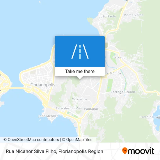 Rua Nicanor Silva Filho map