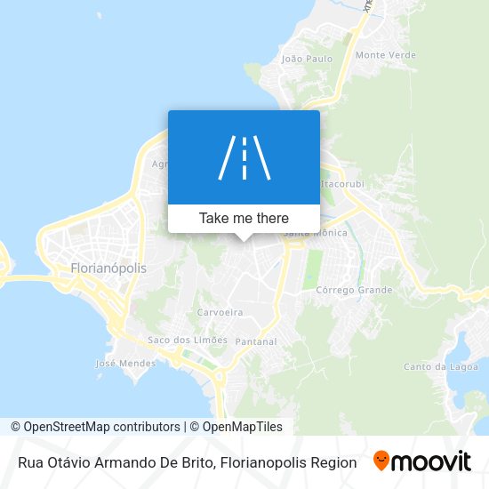 Rua Otávio Armando De Brito map