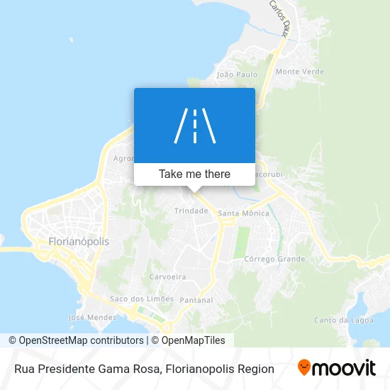 Rua Presidente Gama Rosa map