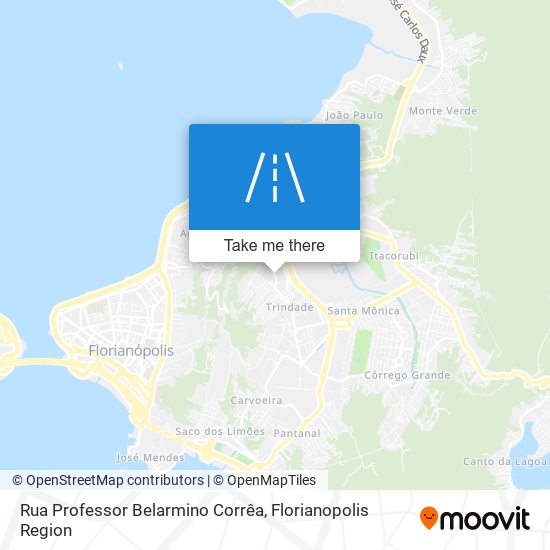 Rua Professor Belarmino Corrêa map