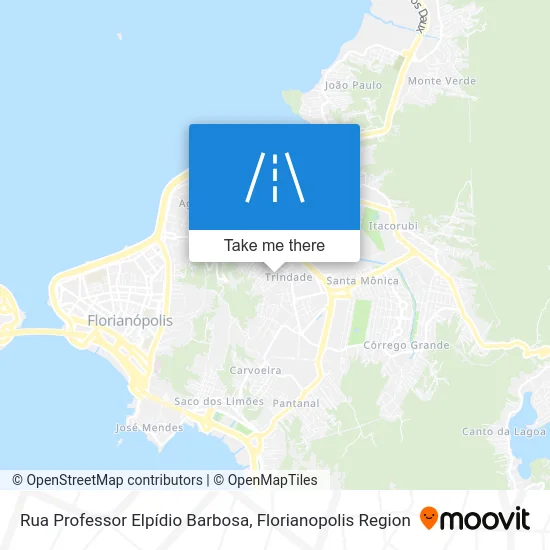 Rua Professor Elpídio Barbosa map