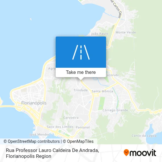 Rua Professor Lauro Caldeira De Andrada map