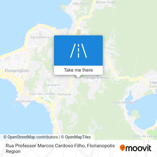 Rua Professor Marcos Cardoso Filho map