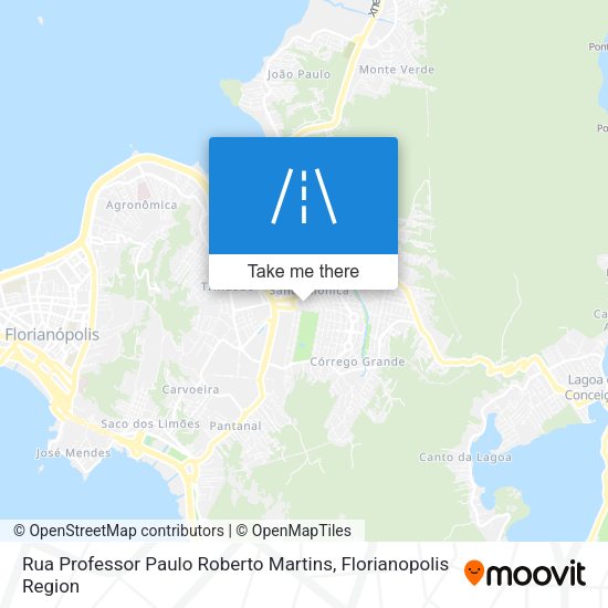 Rua Professor Paulo Roberto Martins map