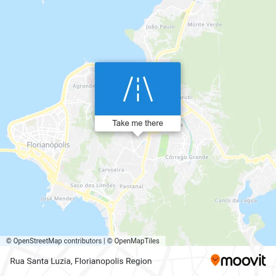 Rua Santa Luzia map