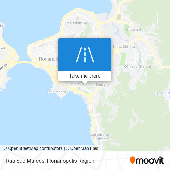 Rua São Marcos map