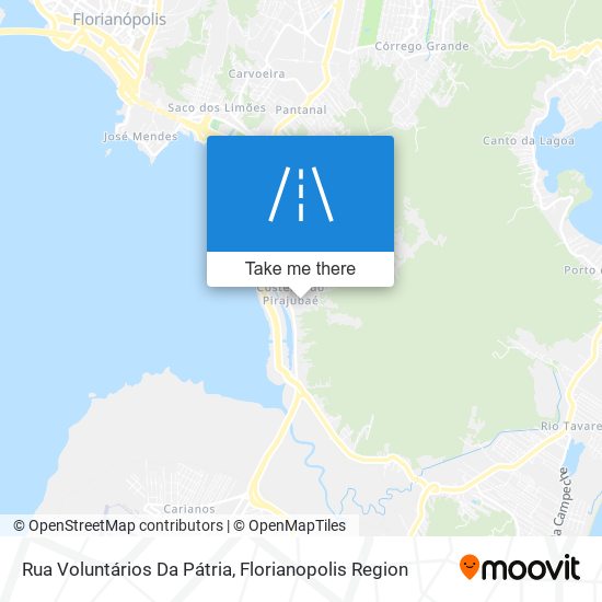 Rua Voluntários Da Pátria map