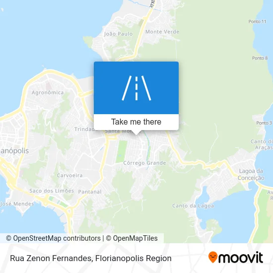 Rua Zenon Fernandes map