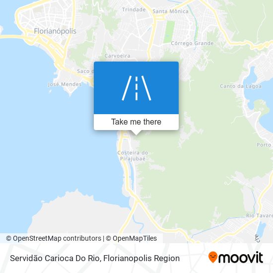 Mapa Servidão Carioca Do Rio