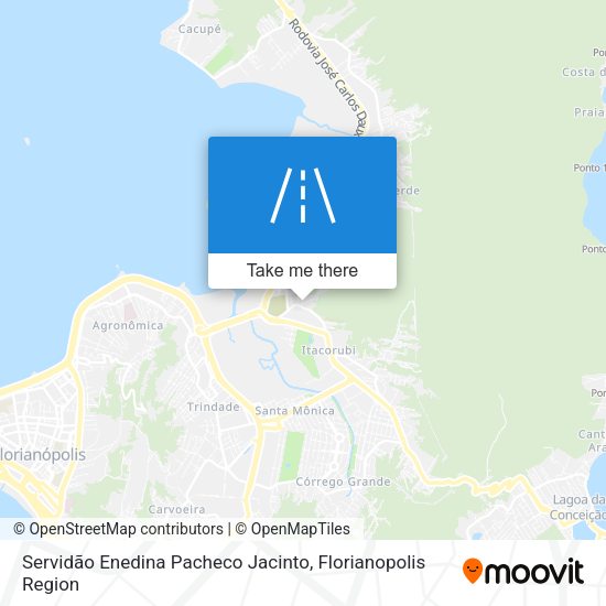 Servidão Enedina Pacheco Jacinto map