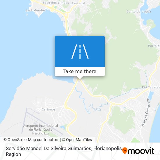 Mapa Servidão Manoel Da Silveira Guimarães