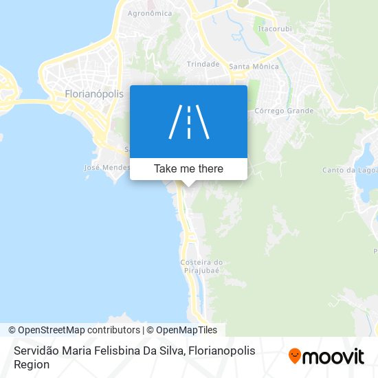 Mapa Servidão Maria Felisbina Da Silva