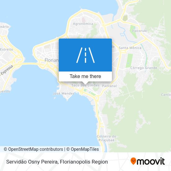 Servidão Osny Pereira map