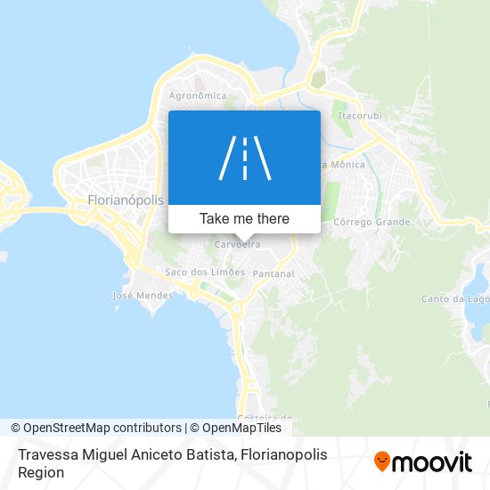 Mapa Travessa Miguel Aniceto Batista