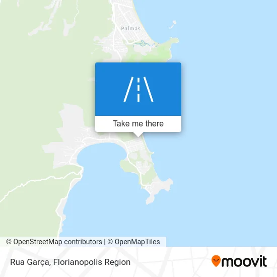 Rua Garça map