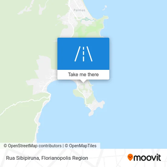 Rua Sibipiruna map