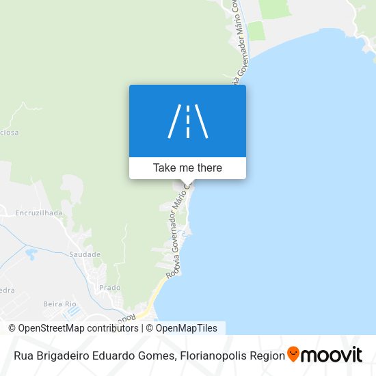 Rua Brigadeiro Eduardo Gomes map