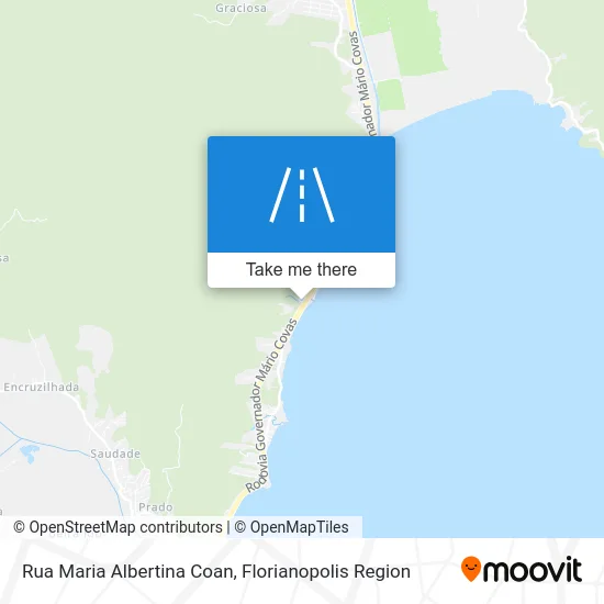 Rua Maria Albertina Coan map