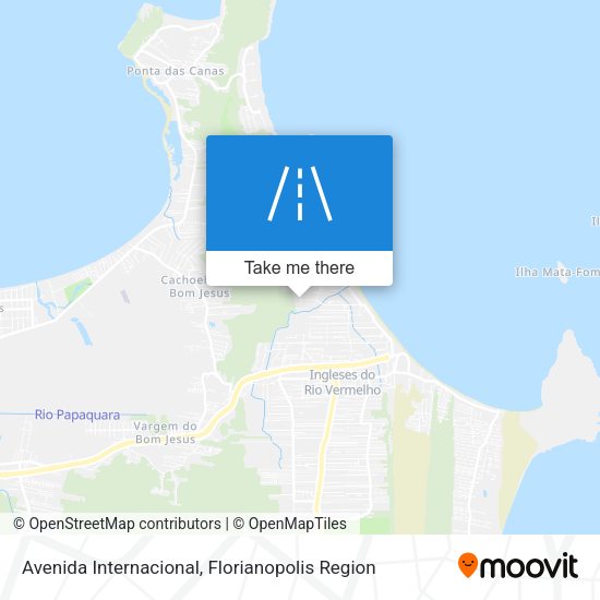 Avenida Internacional map