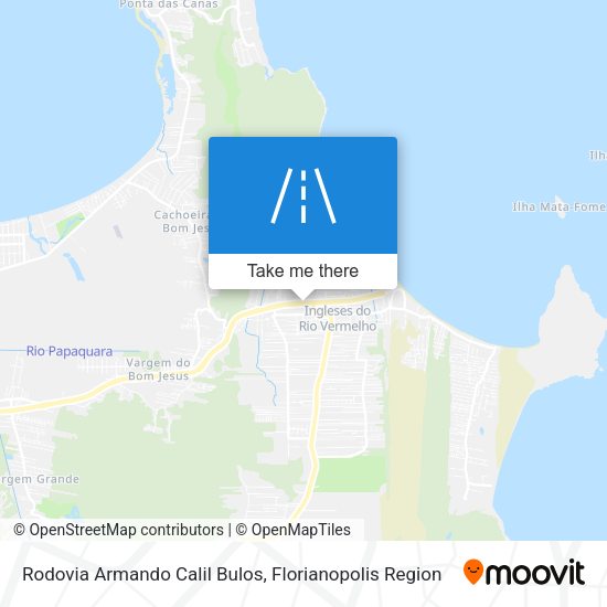 Rodovia Armando Calil Bulos map