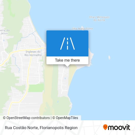 Rua Costão Norte map
