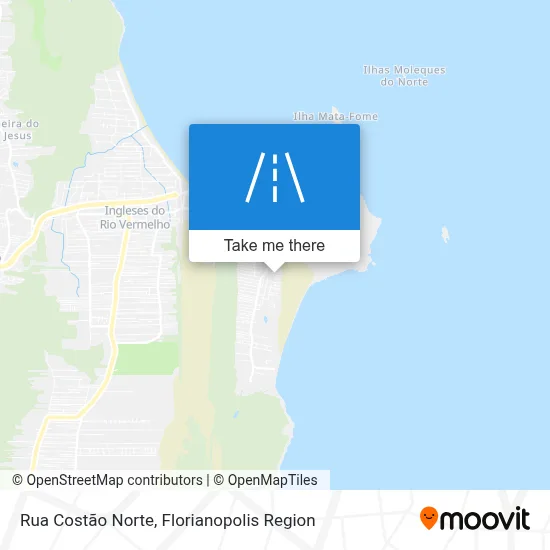 Rua Costão Norte map