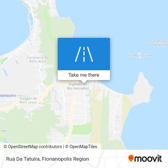 Rua Da Tatuíra map