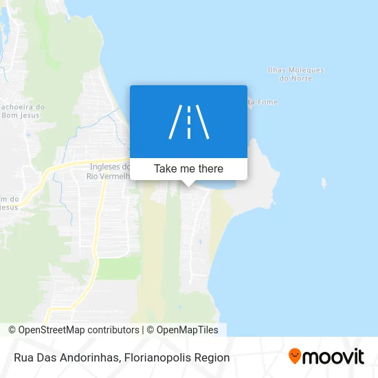 Rua Das Andorinhas map