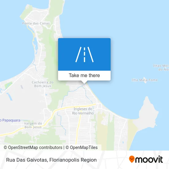 Rua Das Gaivotas map