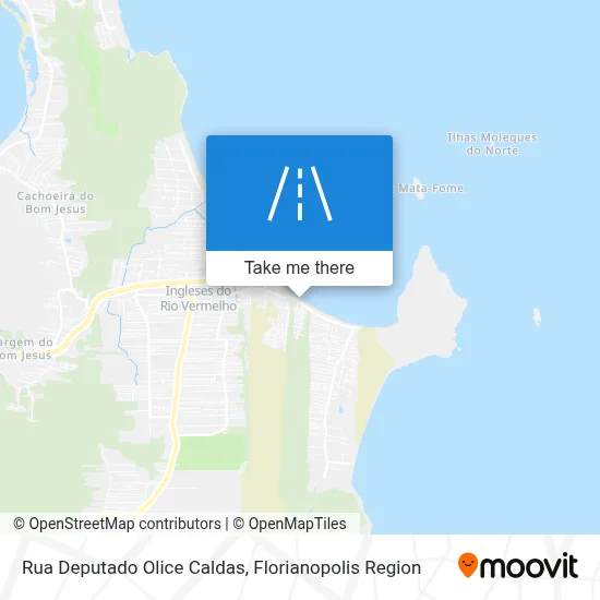 Rua Deputado Olice Caldas map