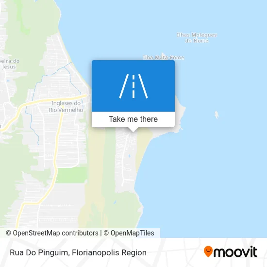 Rua Do Pinguim map