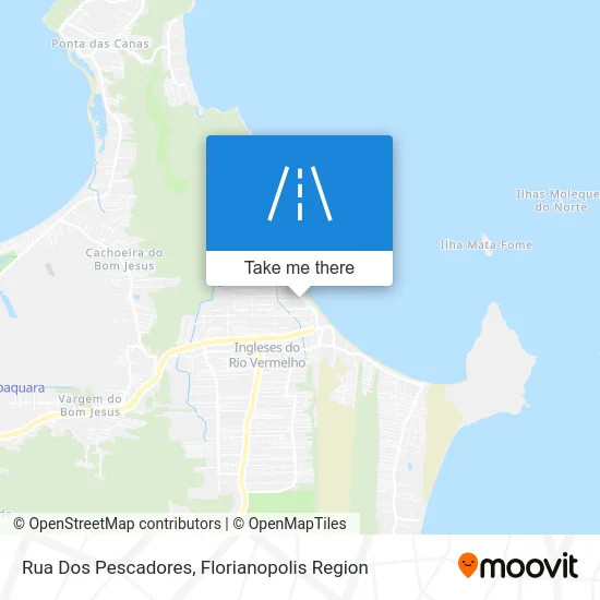 Rua Dos Pescadores map