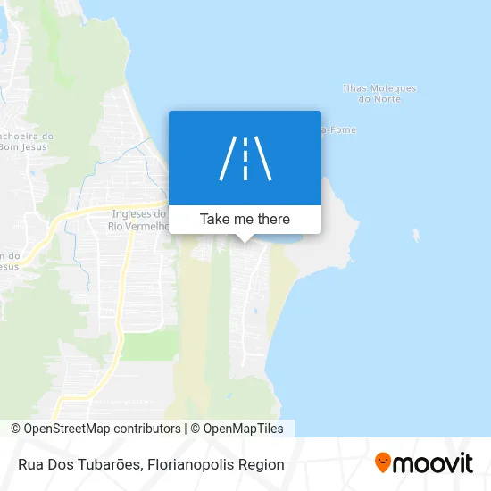 Rua Dos Tubarōes map